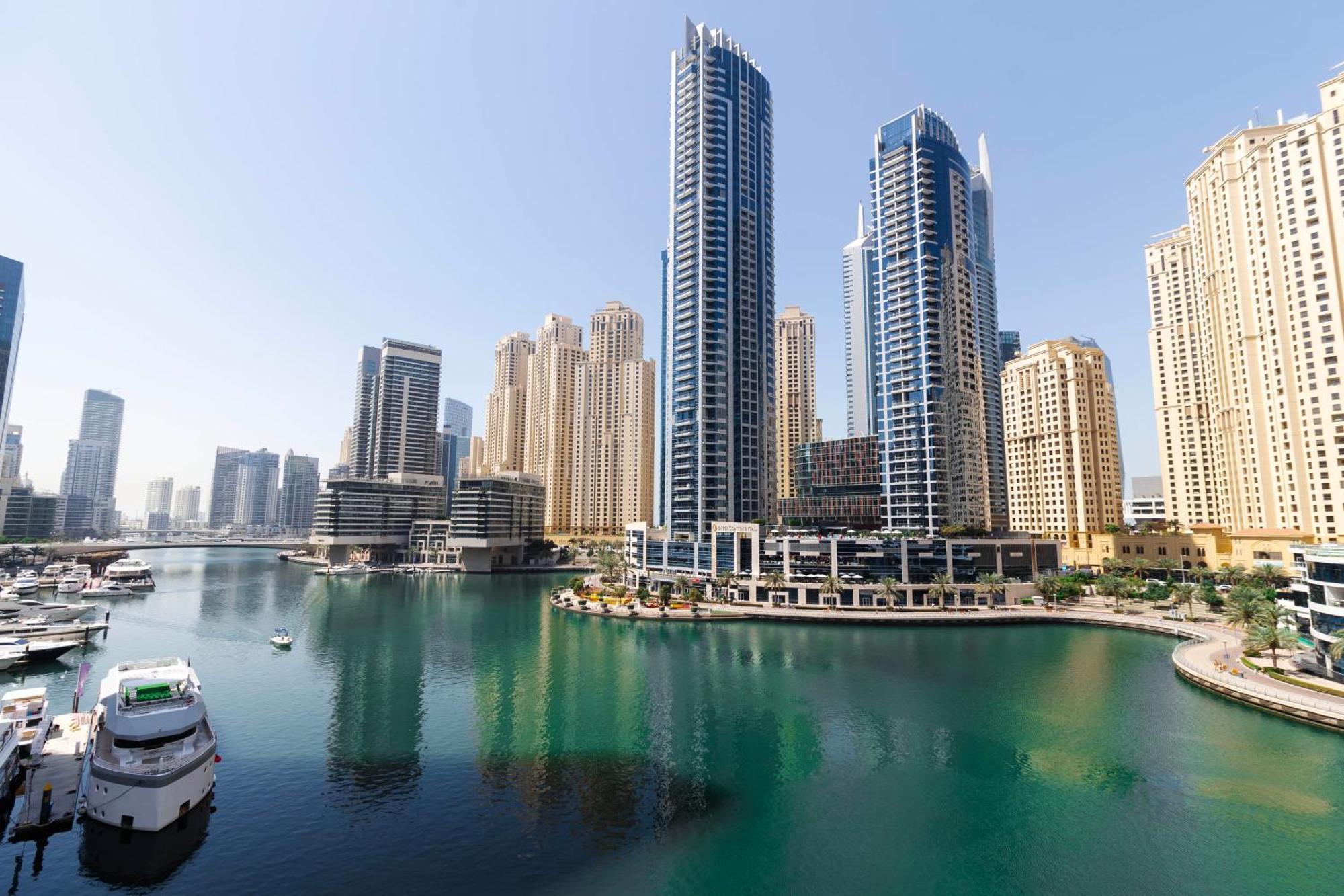 Relaxing 2Br Haven In Dubai Marina Perfect Location & Amenities Exterior foto